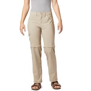 Mountain Hardwear Womens Mirada Convertible Pant Khaki Tan Size 8 Outdoor Hiking